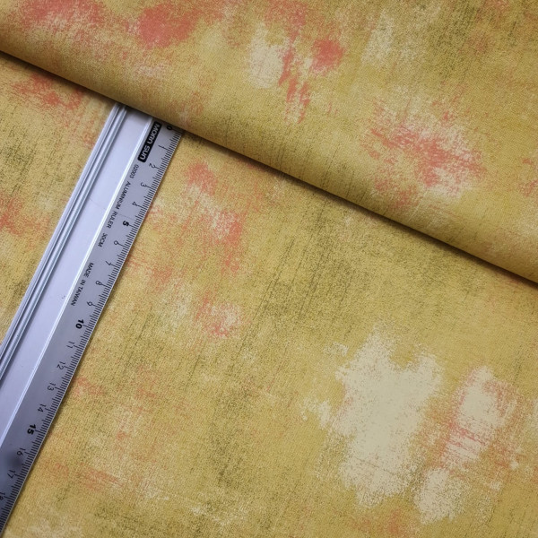 Baumwolle | bedruckt | Modafabrics | blurred | ocker