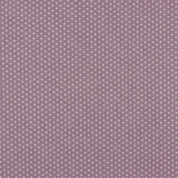 Baumwolle | bedruckt | 4mm little stars | hell lila