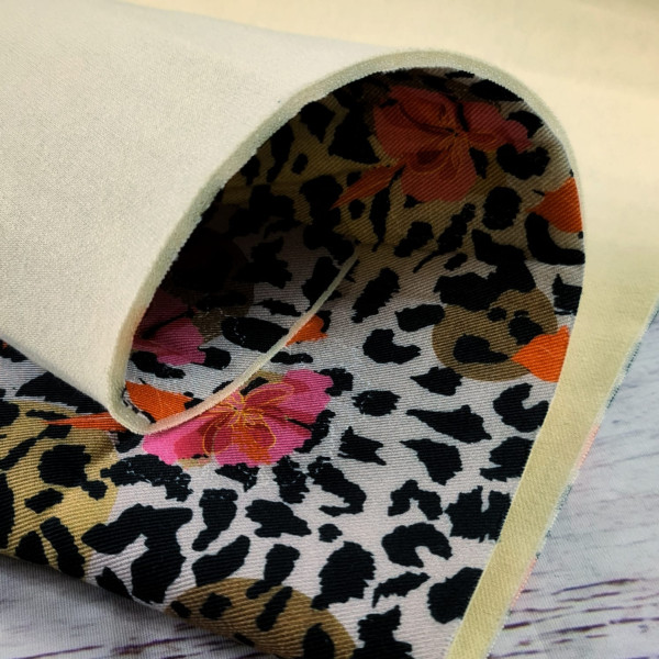 EcoBaFo | bedruckt | Leoblüte | weiß