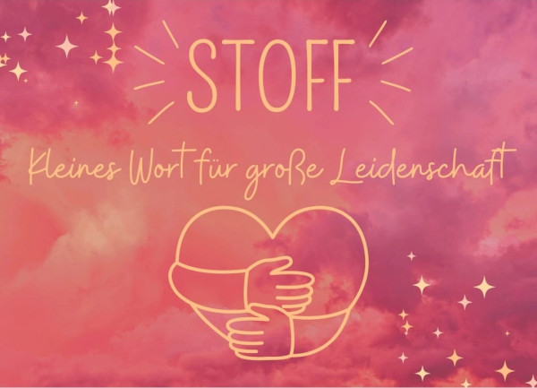 Postkarte "Stoff"