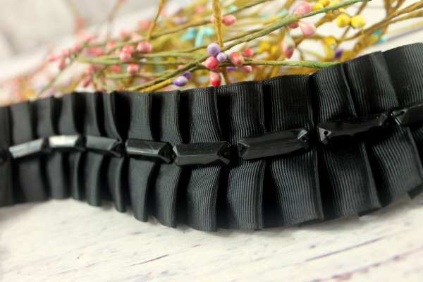 Borte | elegance | ca. 5cm | schwarz