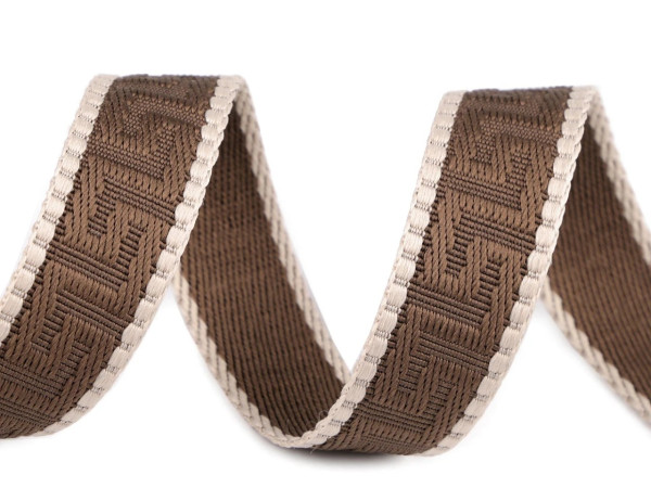 Gurtband | 25mm | BOHO | braun