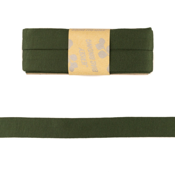 Viskose Schrägband/Einfassband | 40 / 20mm | 3m | 187120 | army green