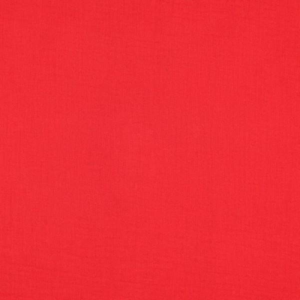 Baumwolle | double gauze/Musselin | Uni | rot