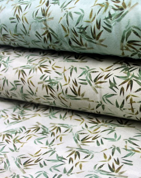 Baumwolle | bedruckt | little circleflower | braun