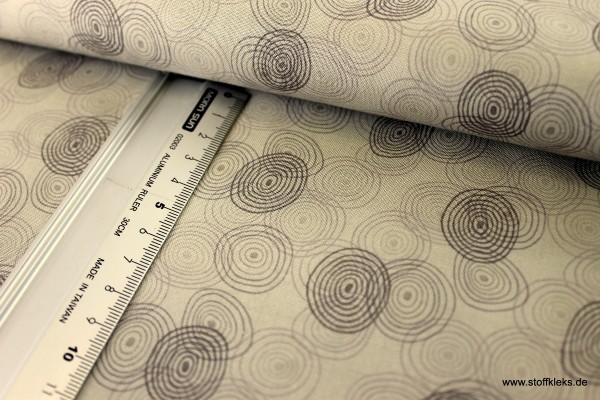 Baumwolle | bedruckt | stoffabrics | Kyoto Collection #MCS 15-055 | Latte Macchiato